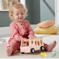thumbnail image 4 of Fisher-Price Wooden Ice Cream Shape Sorter Set for Toddlers & Kids, 8 Wood Pieces - Walmart Exclusive, 4 of 6