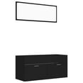 thumbnail image 5 of vidaXL Bathroom Furniture Set 2 Piece Chipboard Storage Cabinet Multi Colors, 5 of 31
