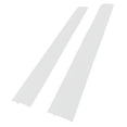 thumbnail image 4 of Silicone Stove Gap Covers (2 Pack), Heat Resistant Oven Gap Filler Seals Gaps Between Stovetop and Counter, Easy to Clean (21 Inches, Clear), 4 of 6