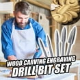 thumbnail image 1 of Hot Tools 5PCS/Set Engraving Drill Carving Bit And Carving Tools Wood Tools & Home Improvement, 1 of 5