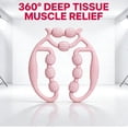 thumbnail image 2 of 9-Wheel Muscle Roller Massager, 360° Deep Tissue Leg Massager for Calf Pain Relief, Foam Roller for Athletes, Runners, Tennis Elbow & Sore Muscles, 2 of 6