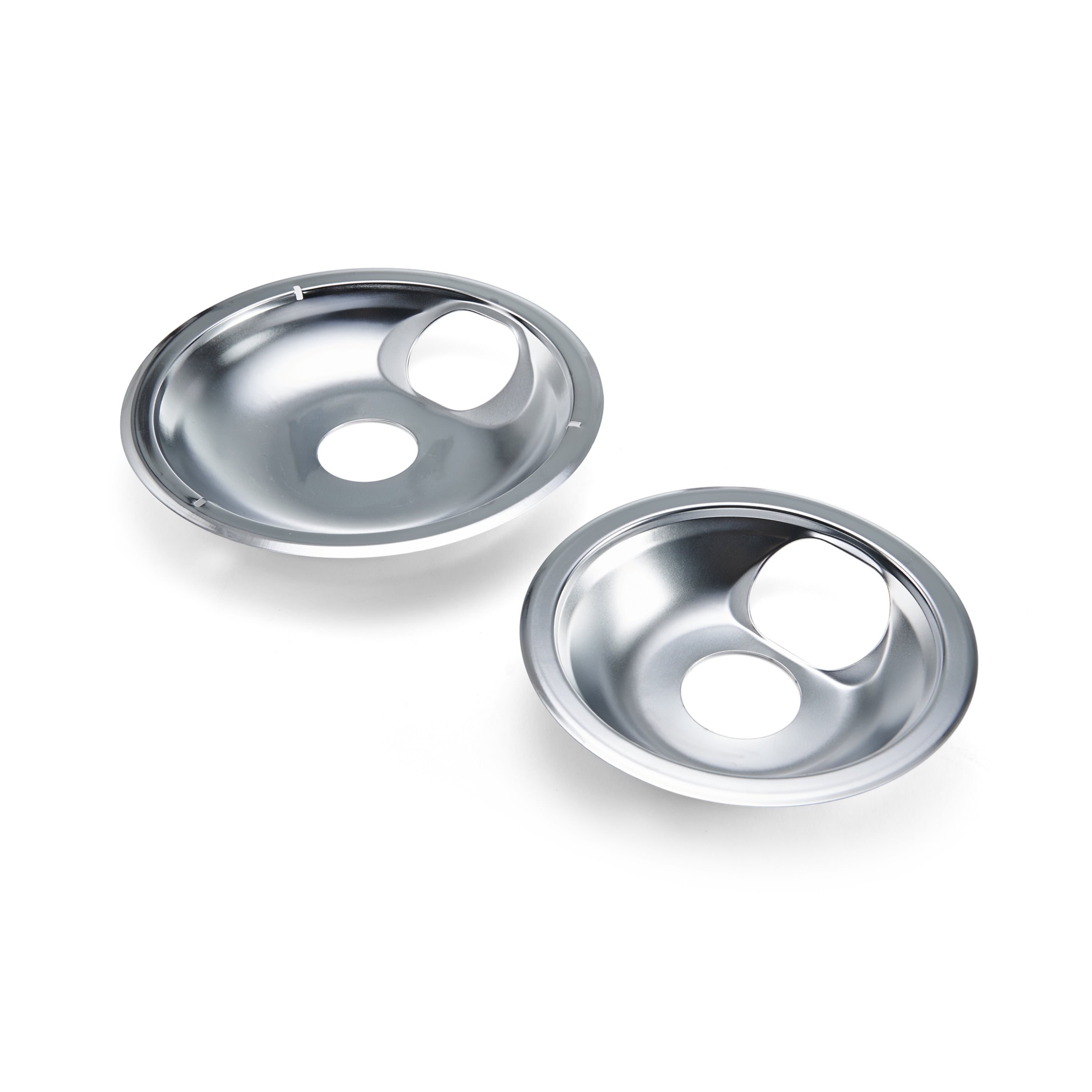 Farberware Classic Set of 2 Square Slit Chrome Plated Drip Pans