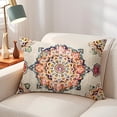 thumbnail image 6 of Boho Orange Throw Pillow Cover 12x20 Inches Carpet Pattern Antique Ethnic Decorative Pillow Cases Home Decor Square Pillowcase, 6 of 6