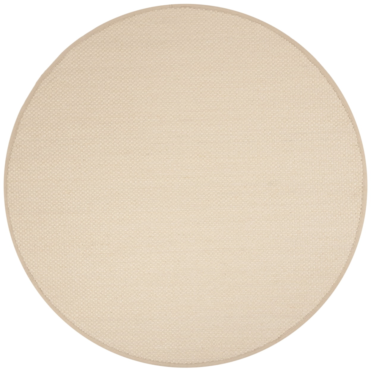 SAFAVIEH Natural Fiber Clarissa Solid Sisal Area Rug, Ivory/Light Beige, 8' x 10'