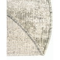 thumbnail image 6 of Unique Loom Outdoor Modern Collection Area Rug - Cartago (10' Round Gray/Ivory), 6 of 6
