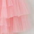 thumbnail image 5 of Zanarzt Newborn Girl Tutu Outfits Toddler Tutus for Girls Tutu Layers Girls Tutu Skirt Kids Tutu Girls Tulle Ballet Dance Tutu Long Skirt Pink,5-6 Years, 5 of 6