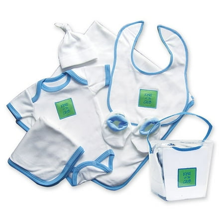 King of the Crib Good Fortune Gift Set, 0-3 Months