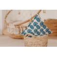 thumbnail image 4 of Simply Daisy 20" x 20" Pineapple Stripes Decorative Throw Pillow, Autumn Blue, 4 of 4