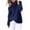 Dark Blue, variant on Lindreshi Sweaters for Women Fall Fashion 2023 Fashion Women Long Sleeve Pullove Turtleneck-Neck Casual Sweater Tops