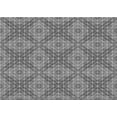 thumbnail image 1 of Ahgly Company Machine Washable Indoor Rectangle Transitional Grey Gray Area Rugs, 7' x 10', 1 of 7