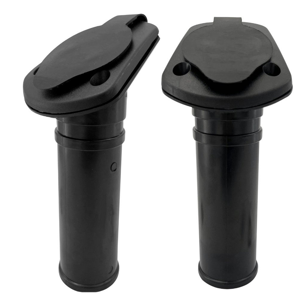 YIEMEEN Flush Mount Fishing Rod Holder with Cap Cover For Professional Anglers Enduring