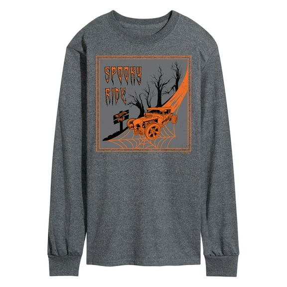 Hot Wheels - Halloween - Spooky Road - Men's Long Sleeve T-Shirt