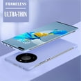 thumbnail image 1 of Solid Candy Color Frameless Hard PC Back Cover Case For Huawei Mate 60 50 40 30 Pro ShockProof Ultra Thin Cases Purple Mate 50 Pro, 1 of 6