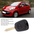 thumbnail image 2 of Ccdes Key Fob Case,Car Key Fob Case 2 Button ABS Cover Accessory Fit for Citroen C1 C2 C3 C4 Xsara Picasso,Remote Key Case, 2 of 8