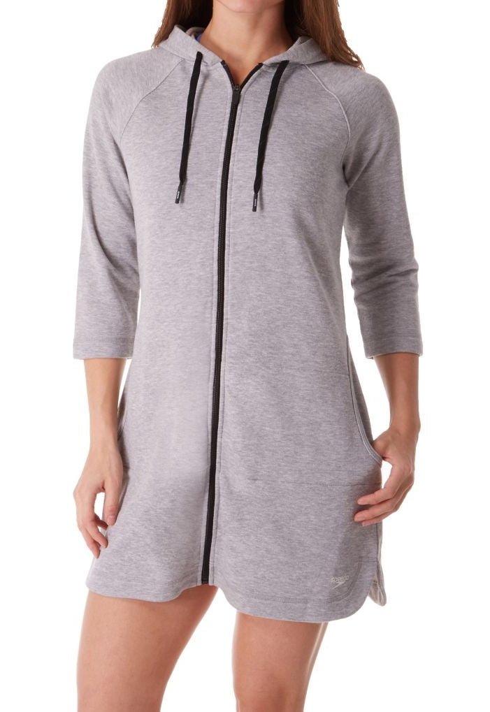 speedo aquatic fitness robe with hood
