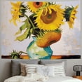 thumbnail image 2 of BCIIG Sunflowers Tapestry Wall Hanging Unique Style Graphic Tapestries Home Wall Decor Art for Living Room Bedroom Apartment Farmhouse Dorm 40x30inch, 2 of 6