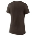 thumbnail image 3 of Women's Brown San Diego Padres Heart and Soul V-Neck T-Shirt, 3 of 3