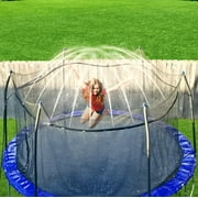 COREUS Trampoline Sprinkler for Kids 39 ft Outdoor Waterpark Backyard Accessories