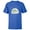 Royal, variant on Star Wars Grogu Tap Mandalorian Starfighter - Short Sleeve T-Shirt for Kids - Customized-White