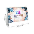 Desk Calendar 20242025, 8" × 8", 20242025 English Simplified Desktop