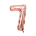 thumbnail image 2 of 40 Inch Rose Gold Jumbo Digital Balloons,Numbers Balloon 0-9 Foil Mylar Big Birthday Party Decorations, Wedding, Anniversary, 2 of 8