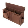 thumbnail image 3 of Gazechimp Nail Pouch Nail Tool Pouch Bag Multipurpose Bag Tool Holder Organizer Adjustable Brown 26x19x8cm, 3 of 8