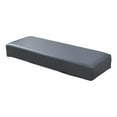 thumbnail image 2 of Bench cover for dining room waterproof stretchable removable upholstered kitchen Gray, 2 of 8