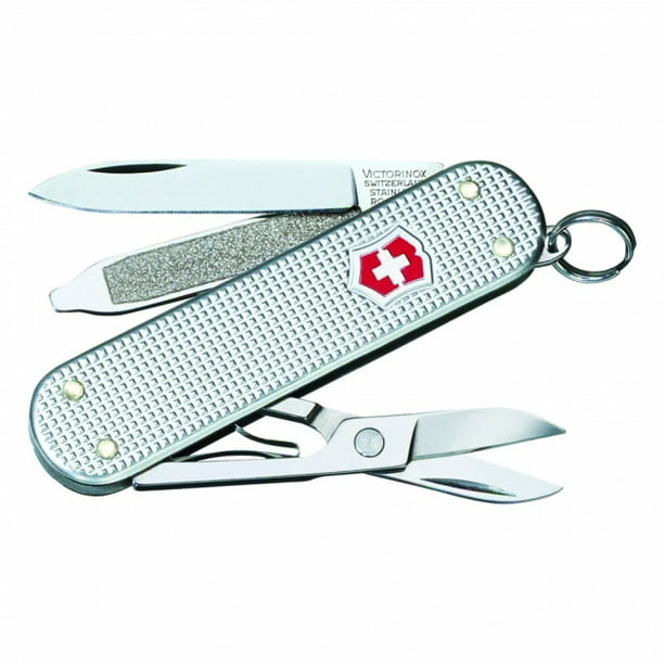 Victorinox Swiss Army Classic SD Alox Pocket Knife Silver Walmart