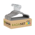 thumbnail image 1 of 50 Ganchos Infantiles De Terciopelo Antideslizantes 360º Modelo Gris, 1 of 4
