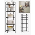 thumbnail image 2 of Estante De Almacenamiento Cocina Y Baño Organizador Gabinete Negro, 2 of 4