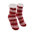 thumbnail image 2 of Yuemengxuan Female Stylish Knitted Socks, Adults Floral Print Stocking Short Tube Socks, 2 of 8