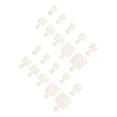 thumbnail image 3 of 500Pcs Practical Artificial Toenail Tips Full Cover Nail Art Toe Decoration, 3 of 4