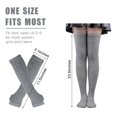 thumbnail image 2 of Set de calcetines y calentadores de brazos de Barrlves, disfraz de Halloween para mujer, 2 of 7