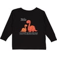 thumbnail image 3 of Inktastic Little Brothersaurus Boys Long Sleeve Toddler T-Shirt, 3 of 5