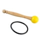 thumbnail image 1 of Cuenco para cantar, mazo, mango de madera, cabeza de goma, palo de percusión de sonido hermoso y transparente con anillo de goma, 1 of 8