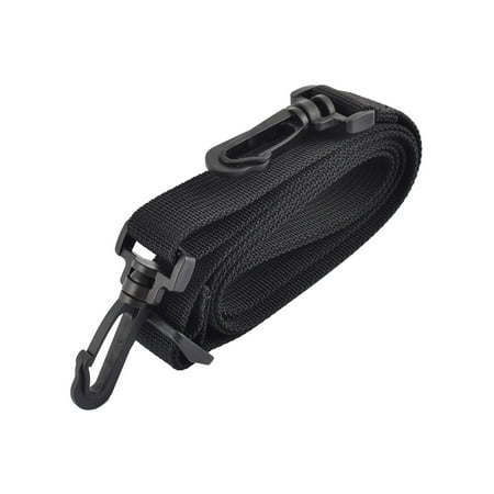 Nylon Computer Bag SLR Camera Single Shoulder Neck Belt Luggage Straps Black