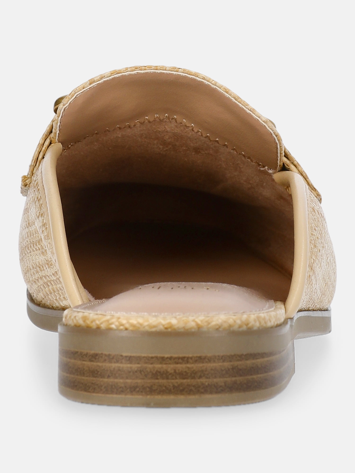Time and Tru Women's Buckle Loafer Mules