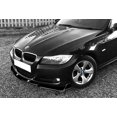 thumbnail image 5 of For 2009-2011 BMW E90 Sedan 3-Series Painted Black Front Bumper Body Spoiler Lip, 5 of 6