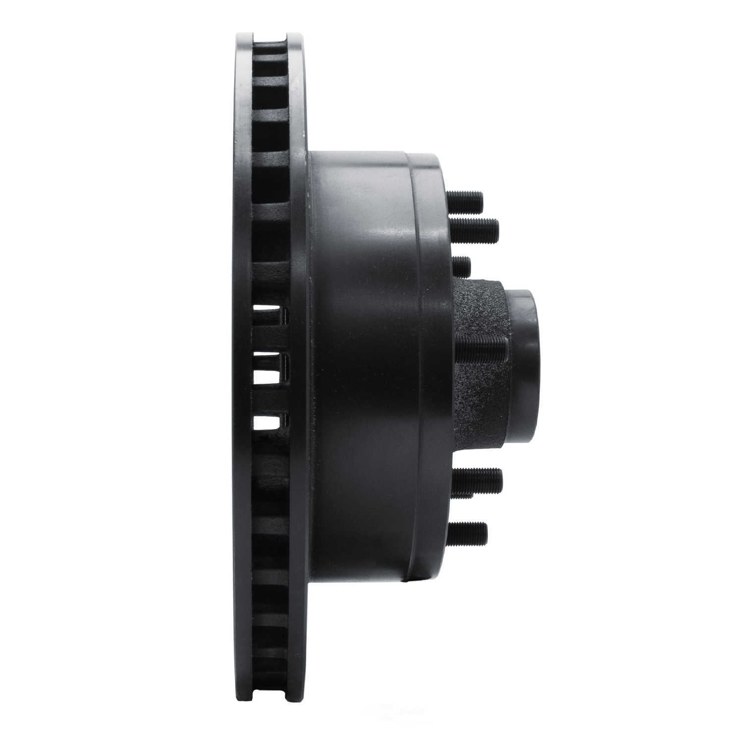Dynamic Friction Company 633-40059L DFC Brake Rotor - Drilled And Slotted - Black