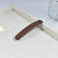 thumbnail image 4 of 2 PCS Small Rectangle Hair Barrettes For Women Non Slips Snap Clips For Thin Fine Hair, 4 of 9