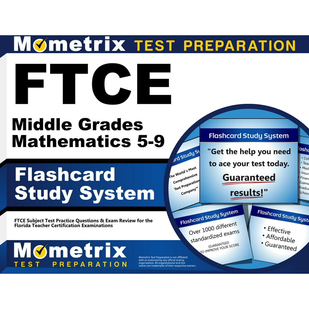 FTCE Middle Grades Mathematics 59 Flashcard Study System FTCE Test