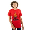 thumbnail image 3 of Funny Christmas Happy Pizzamas Pizza Plus Size Crewneck Graphic Tee Shirt Brisco Brands 3X, 3 of 5