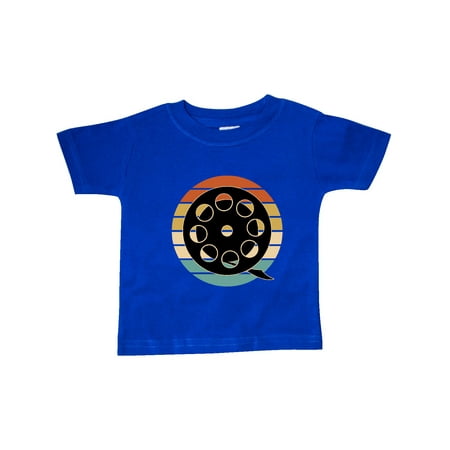 

Inktastic Movie Film Reel Retro Sunset Gift Baby Boy or Baby Girl T-Shirt