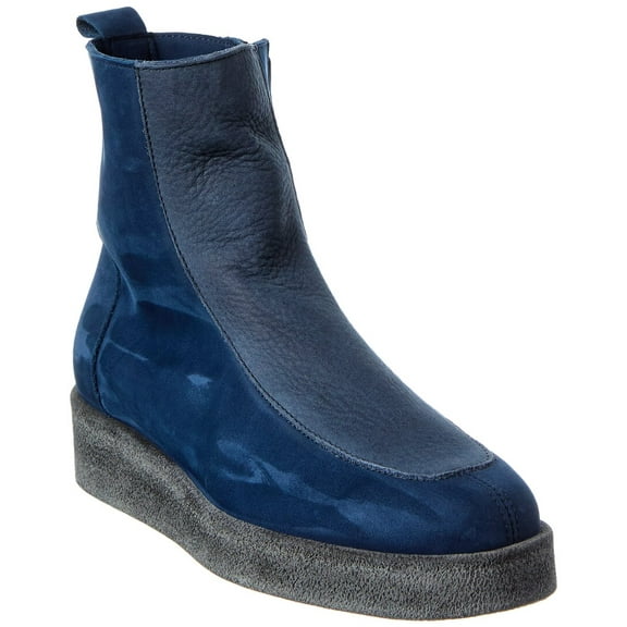 Arche Combbi Leather Bootie, 42, Blue