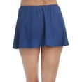 thumbnail image 3 of 24th & Ocean Solid Skirted Hipster Bikini Swimsuit Bottom, 3 of 9
