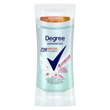 Degree Advanced 72H Motionsense White Flowers & Lychee Antiperspirant Deodorant 2.6 Oz