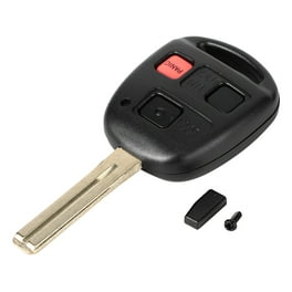 Herwey Étui à clés en cuir Smart Remote Key Fob Sac Key Fob Sac Étui à clés  de voiture en cuir pour Protection de clé de voiture 