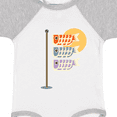 thumbnail image 4 of Inktastic Japanese Carp Fish Flags Boys or Girls Baby Bodysuit, 4 of 5