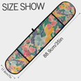 thumbnail image 3 of Yayeee Double Oven Mitt Kitchen Heat Resistant Baking 35" x7" Quilted Glove, Yellow Floral Wave, 3 of 6