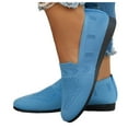 thumbnail image 5 of Mostsola Flats for Women Breathable Mesh Loafers Lightweight Slip on Walking Driving Shoes, 5 of 8